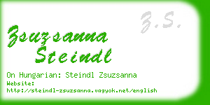 zsuzsanna steindl business card